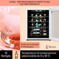 Shiraz 16 Quartz - Frigorifero Per Vini 12 Shiraz 16 Quartz - Frigorifero Per Vini -Elettrodomestici Negozio 10039901 IT 0003 usp
