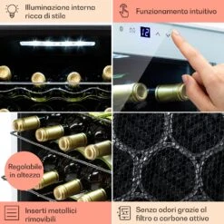 Shiraz 16 Quartz - Frigorifero Per Vini 14 Shiraz 16 Quartz - Frigorifero Per Vini -Elettrodomestici Negozio 10039901 IT 0005 usp