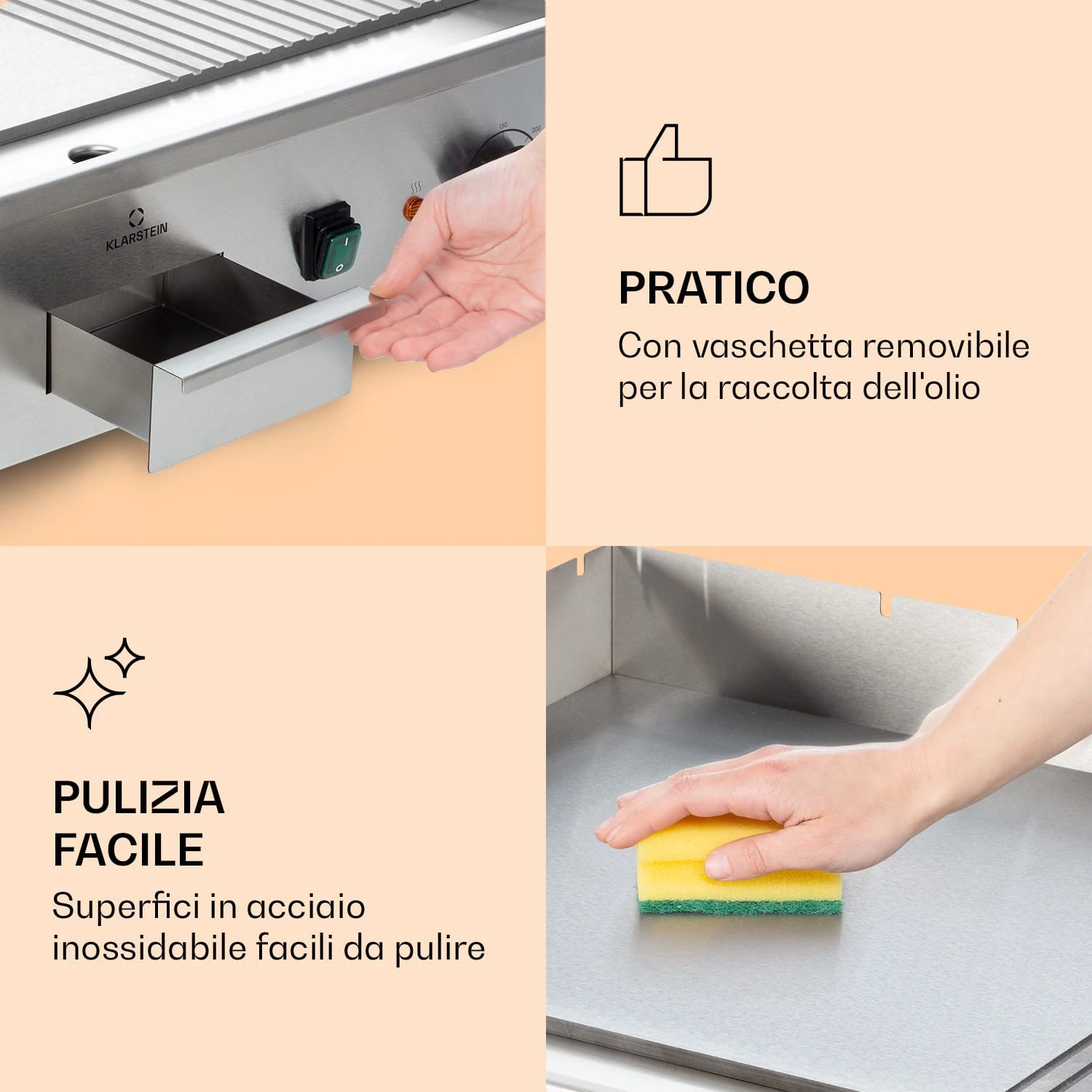 Griglia Elettrica Grillmeile 4400 9 Griglia Elettrica Grillmeile 4400 - immagine 7