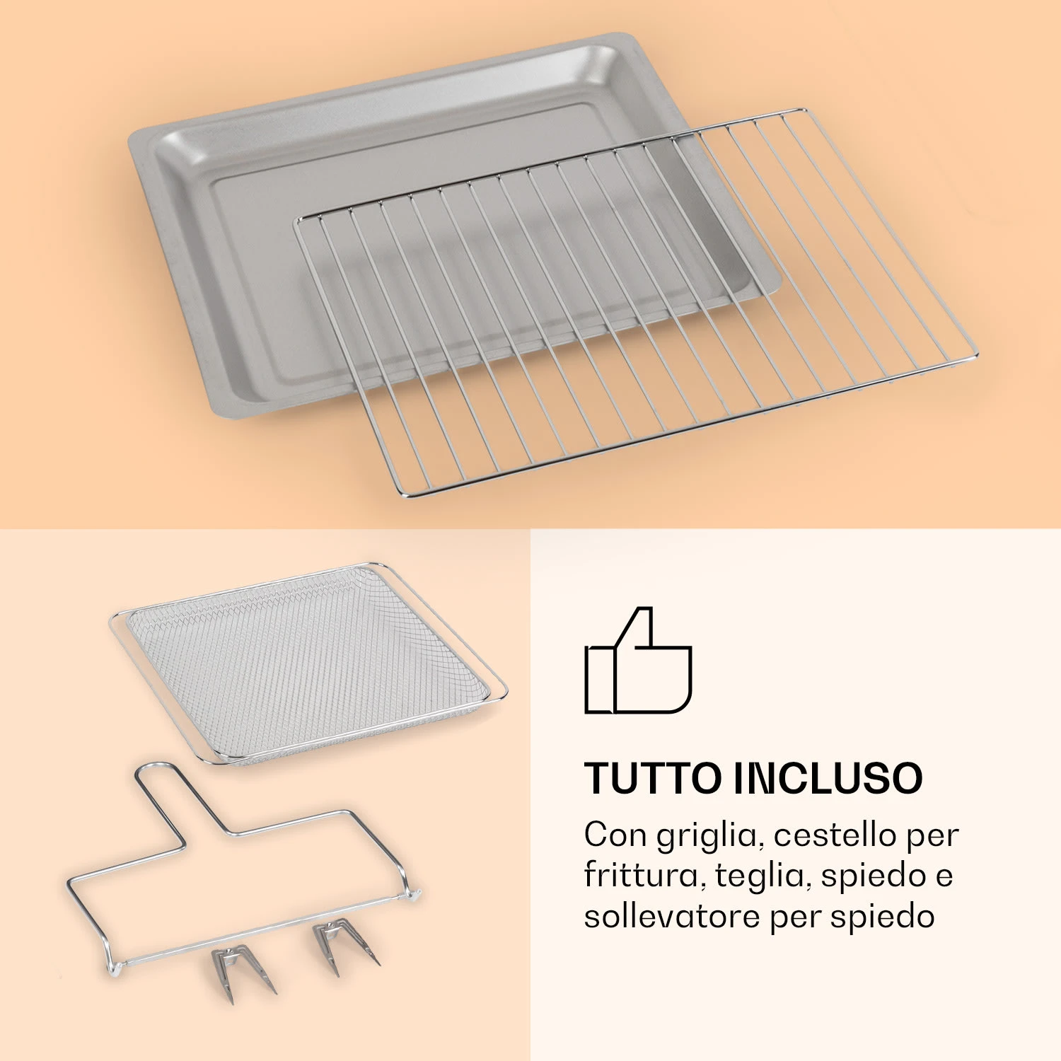 Vigor Air - Friggitrice Ad Aria Calda 9 Vigor Air - Friggitrice Ad Aria Calda - immagine 7