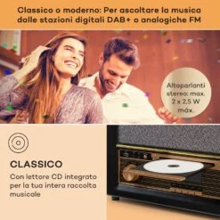 Belle Epoque 1906 DAB - Impianto Stereo Rétro -Elettrodomestici Negozio 10040015 it 0003 usp