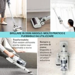 Aspirapolvere LARMA - Senza Cavo E Senza Sacchetto - Con Autonomia Della Batteria Di 45 Min -Elettrodomestici Negozio 10040033 it 0005 logo