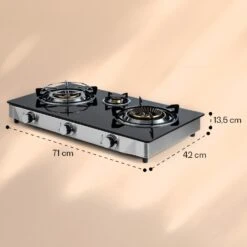 Barzona 3 Fornello Da Campeggio -Elettrodomestici Negozio 10040046 yy 0011 dimensions