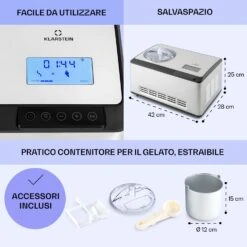 Dolce Bacio Smart Gelatiera Yogurtiera Compressore -Elettrodomestici Negozio 10040048 it 0006 logo