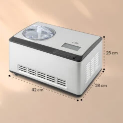 Dolce Bacio Smart Gelatiera Yogurtiera Compressore -Elettrodomestici Negozio 10040048 yy 0008 dimensions