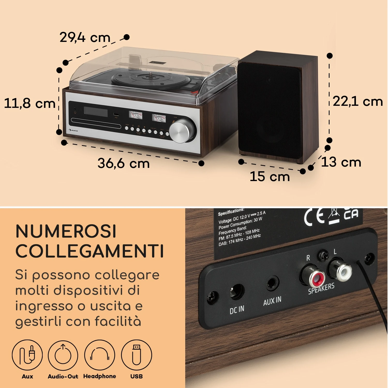 Oxford SE Mini Impianto Stereo 8 Oxford SE Mini Impianto Stereo - immagine 6