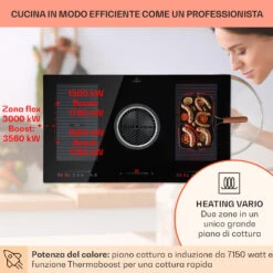 Full House 3.0 - Impianto Down Air Con Piano A Induzione E Cappa Aspirante DownAir 13 Full House 3.0 - Impianto Down Air Con Piano A Induzione E Cappa Aspirante DownAir -Elettrodomestici Negozio 10040067 it 0004 usp