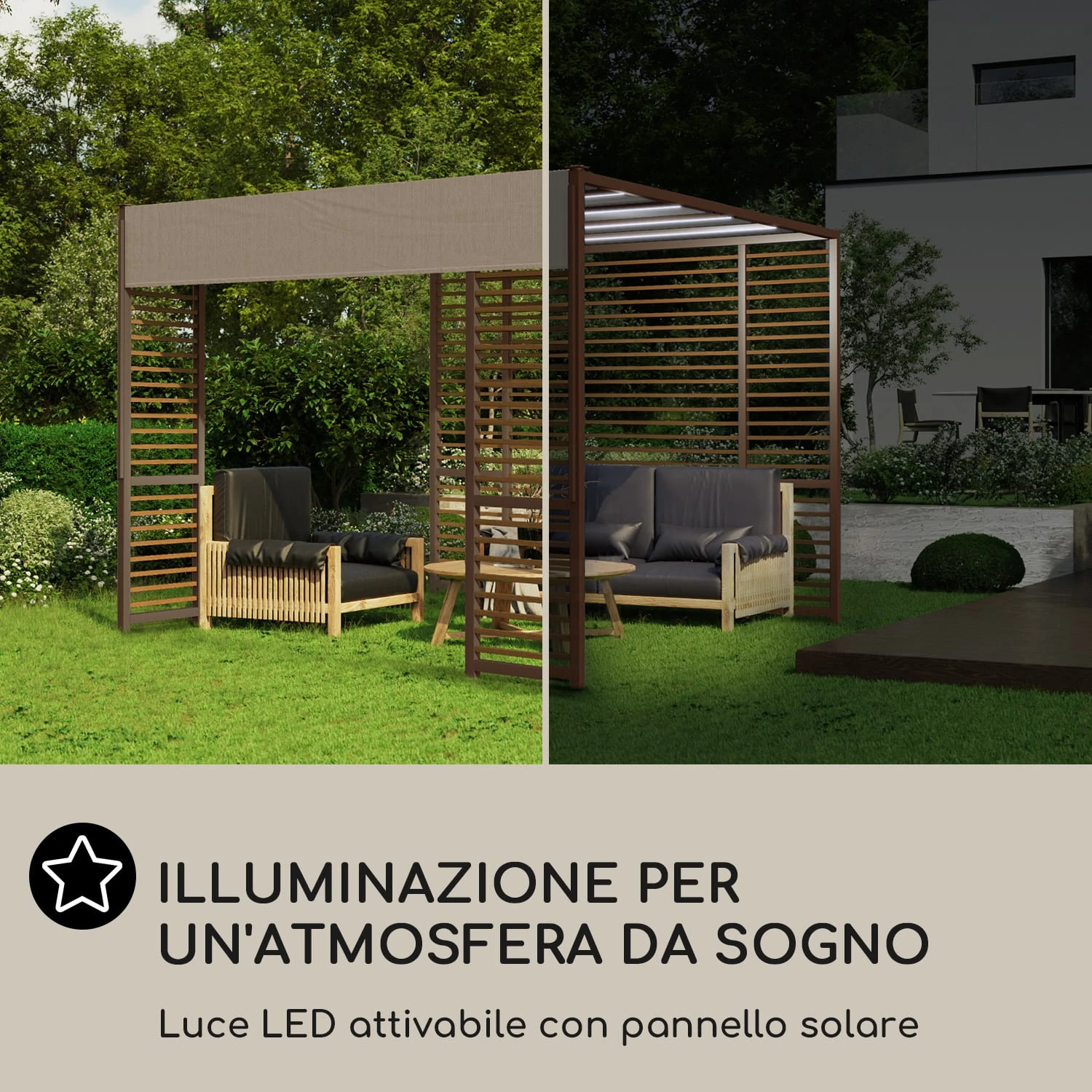 Valence Gazebo 3x3 M 6 Valence Gazebo 3x3 M - immagine 4