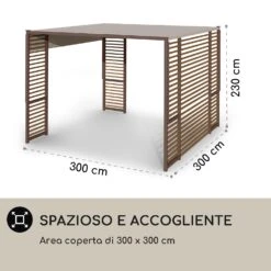 Valence Gazebo 3x3 M 13 Valence Gazebo 3x3 M -Elettrodomestici Negozio 10040111 it 0006 logo