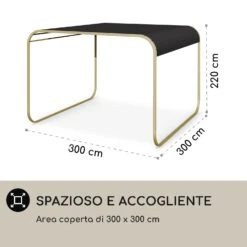 Gazebo Orleans 300 X 220 X 300 Cm -Elettrodomestici Negozio 10040116 it 0005 logo