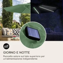 Ombrellone Blumfeldt Calais Con Luce Al LED -Elettrodomestici Negozio 10040121 it 0005 logo