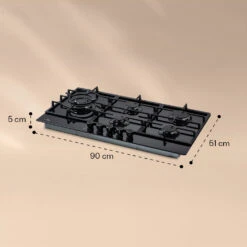 Ignito Chef Edition - Piano Cottura A Gas -Elettrodomestici Negozio 10040146 yy 0007 dimensions