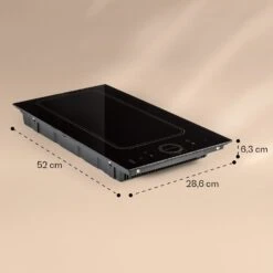 Victoria Domino - Piano Cottura A Induzione -Elettrodomestici Negozio 10040199 yy 0007 dimensions