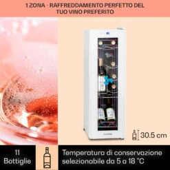 Shiraz 12 Slim Uno - Frigorifero Per Vini -Elettrodomestici Negozio 10040213 it 0003 usp