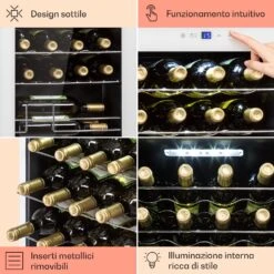 Shiraz 20 Uno - Frigorifero Per Vini -Elettrodomestici Negozio 10040216 it 0005 usp