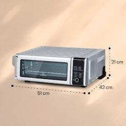 Friggitrice Ad Aria Vita-Crisp -Elettrodomestici Negozio 10040224 yy 0007 dimensions