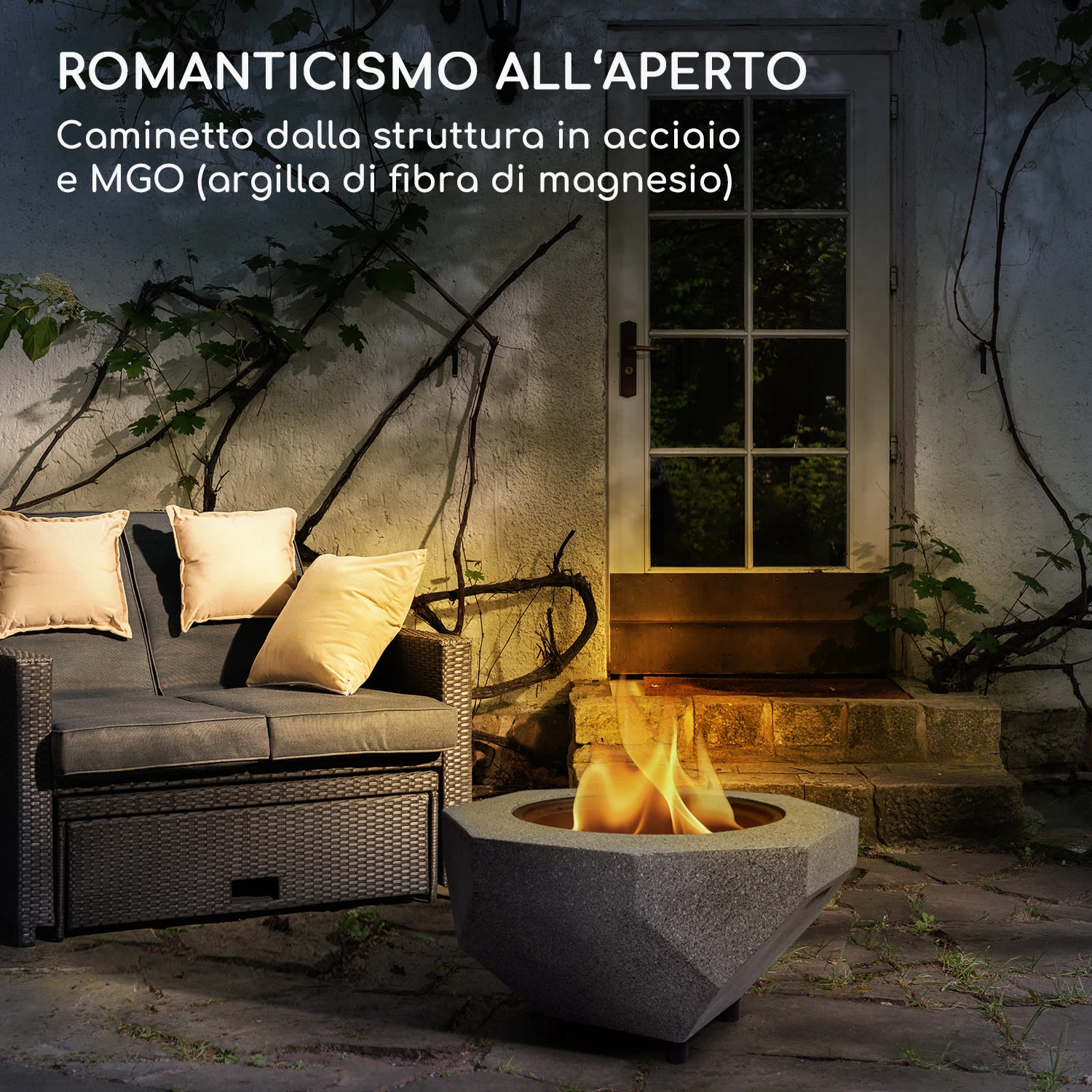 Braciere Blumfeldt Diamond Con Griglia 4 Braciere Blumfeldt Diamond Con Griglia - immagine 2