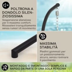 Biarritz Double - Poltrona Sospesa A Due Posti -Elettrodomestici Negozio 10040297 it 0003 usp