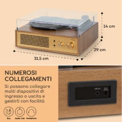 Berklee TT Classic - Giradischi -Elettrodomestici Negozio 10040458 it 0007 usp