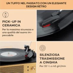 Berklee TT Classic - Giradischi 14 Berklee TT Classic - Giradischi -Elettrodomestici Negozio 10040459 it 0006 usp
