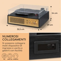 Berklee TT Classic - Giradischi 15 Berklee TT Classic - Giradischi -Elettrodomestici Negozio 10040459 it 0007 usp