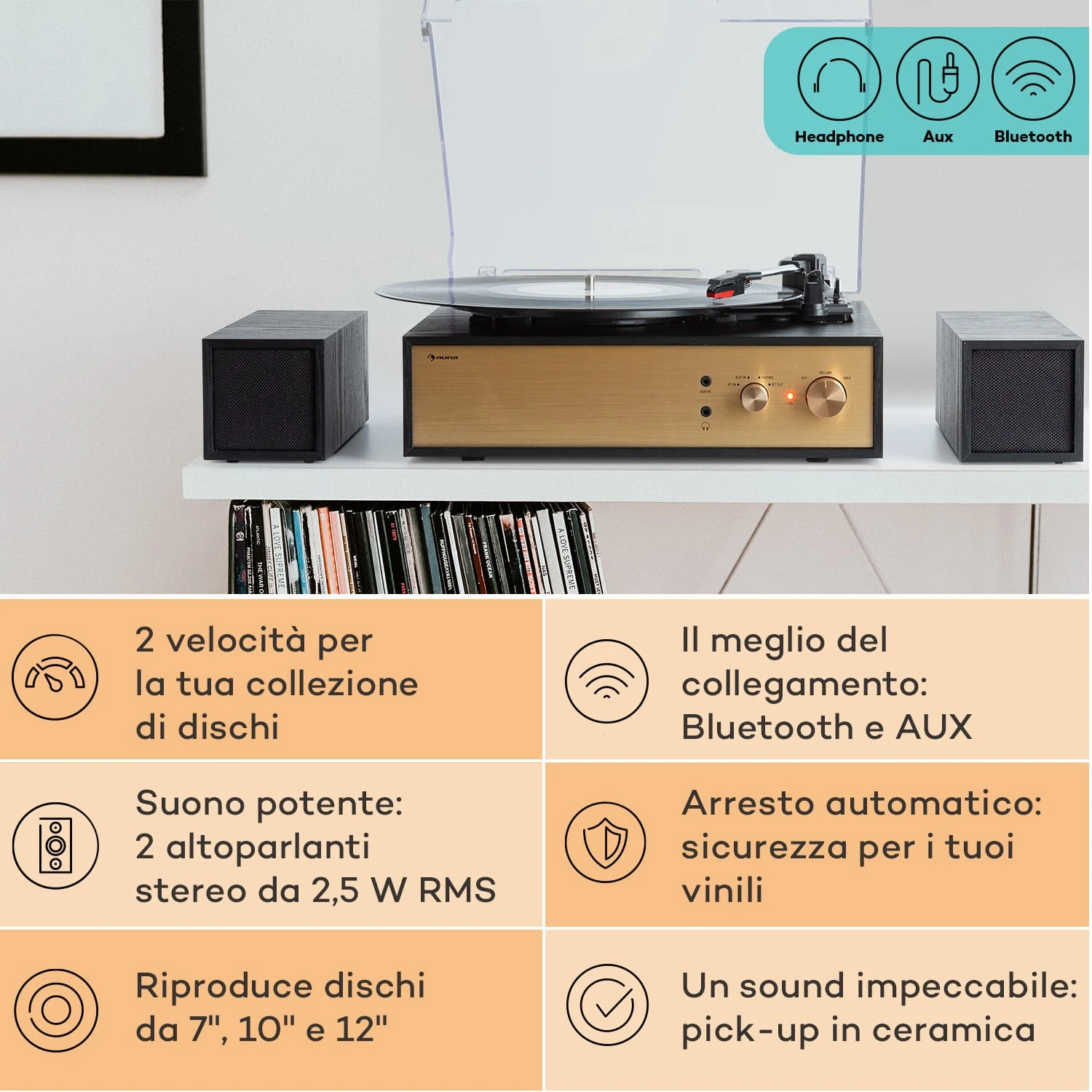 Berklee TT Play - Giradischi 4 Berklee TT Play - Giradischi - immagine 2