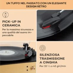 Berklee TT Play - Giradischi 14 Berklee TT Play - Giradischi -Elettrodomestici Negozio 10040461 it 0006 usp