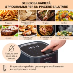 Crisp-Pro Friggitrice Ad Aria Calda Air Fryer 1400W 10 Crisp-Pro Friggitrice Ad Aria Calda Air Fryer 1400W -Elettrodomestici Negozio 10040698 it 0003 logo