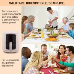 Crisp-Pro - Friggitrice Ad Aria Calda, 3,5 Litri -Elettrodomestici Negozio 10040702 it 0005 logo