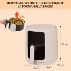 Crisp-Pro - Friggitrice Ad Aria Calda, 3,5 Litri -Elettrodomestici Negozio 10040702 it 0006 logo