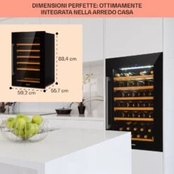 Vinsider 52 Built-In Uno Frigorifero Per Vini Da Incasso -Elettrodomestici Negozio 10040733 it 0006 usp