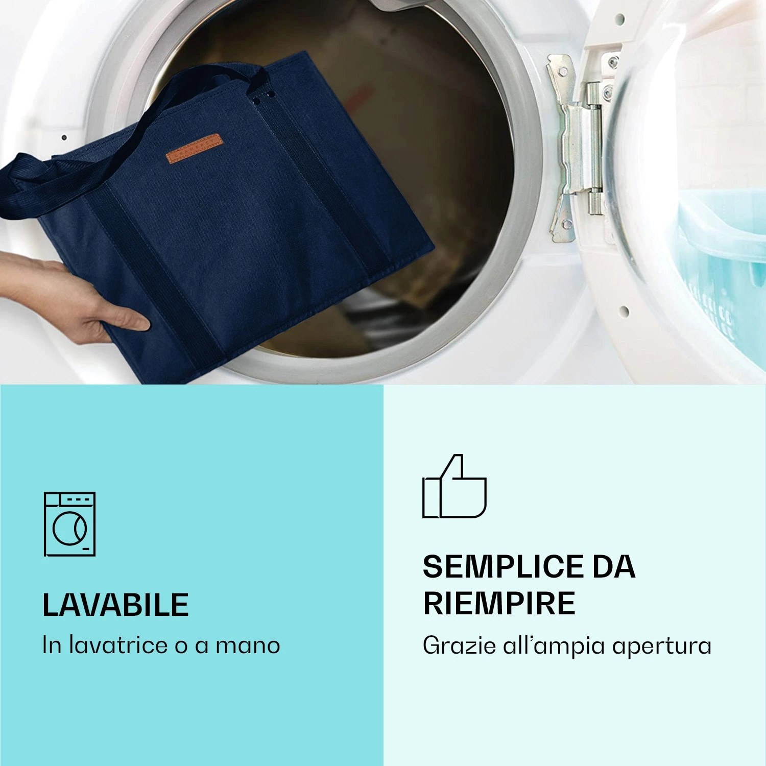 Set Di 3 Borse Per La Spesa 6 Set Di 3 Borse Per La Spesa - immagine 4