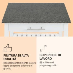 Tennessee - Carrello Di Servizio, Carrello Da Cucina 10 Tennessee - Carrello Di Servizio, Carrello Da Cucina -Elettrodomestici Negozio 10041120 it 0003 logo