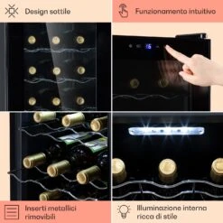 Barolo 15 Uno - Frigorifero Per Vini, 48 L, 15 Bottiglie 15 Barolo 15 Uno - Frigorifero Per Vini, 48 L, 15 Bottiglie -Elettrodomestici Negozio 10041207 it 0005 usp