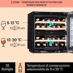 Rhône 25 Duo - Frigorifero Per Vini 12 Rhône 25 Duo - Frigorifero Per Vini -Elettrodomestici Negozio 10041239 it 0003 usp