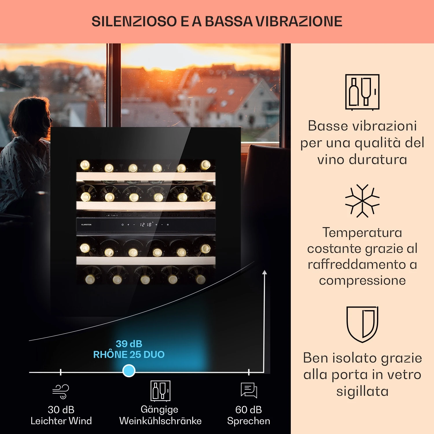 Rhône 25 Duo - Frigorifero Per Vini 6 Rhône 25 Duo - Frigorifero Per Vini - immagine 4