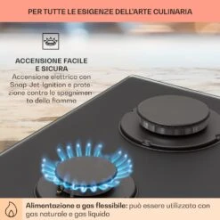 Firetale - Piano Cottura A Gas, 2 Fuochi -Elettrodomestici Negozio 10041298 it 0005 usp
