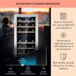 Vinamour 33 Duo - Frigorifero Per Vini 13 Vinamour 33 Duo - Frigorifero Per Vini -Elettrodomestici Negozio 10041311 it 0004 logo