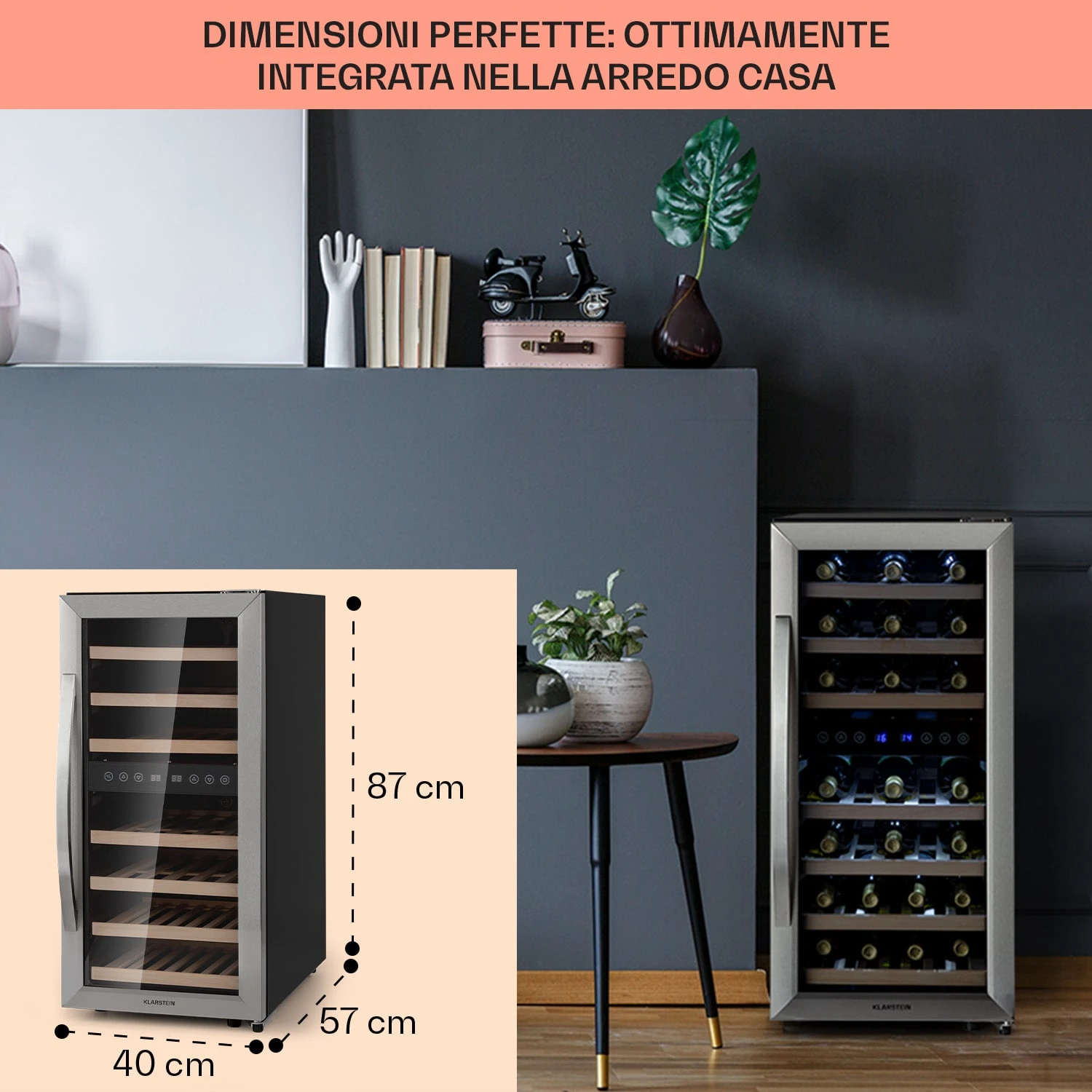 Vinamour 33 Duo - Frigorifero Per Vini 8 Vinamour 33 Duo - Frigorifero Per Vini - immagine 6