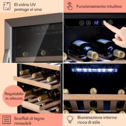 Vinamour 38 Uno - Frigorifero Per Vini, 1 Zona, 94 L/38 Bottiglie, 5-18 °C, Touch -Elettrodomestici Negozio 10041312 it 0005 logo