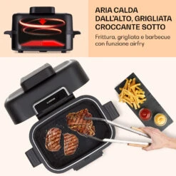 Combo Air - Friggitrice E Griglia Ad Aria Calda 13 Combo Air - Friggitrice E Griglia Ad Aria Calda -Elettrodomestici Negozio 10041331 it 0005 usp