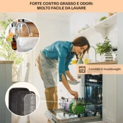 Combo Air - Friggitrice E Griglia Ad Aria Calda 14 Combo Air - Friggitrice E Griglia Ad Aria Calda -Elettrodomestici Negozio 10041331 it 0006 usp