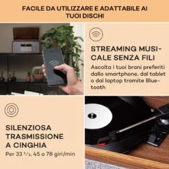 Bella Ann - Impianto Stereo Con Giradischi 11 Bella Ann - Impianto Stereo Con Giradischi -Elettrodomestici Negozio 10041388 it 0004 usp