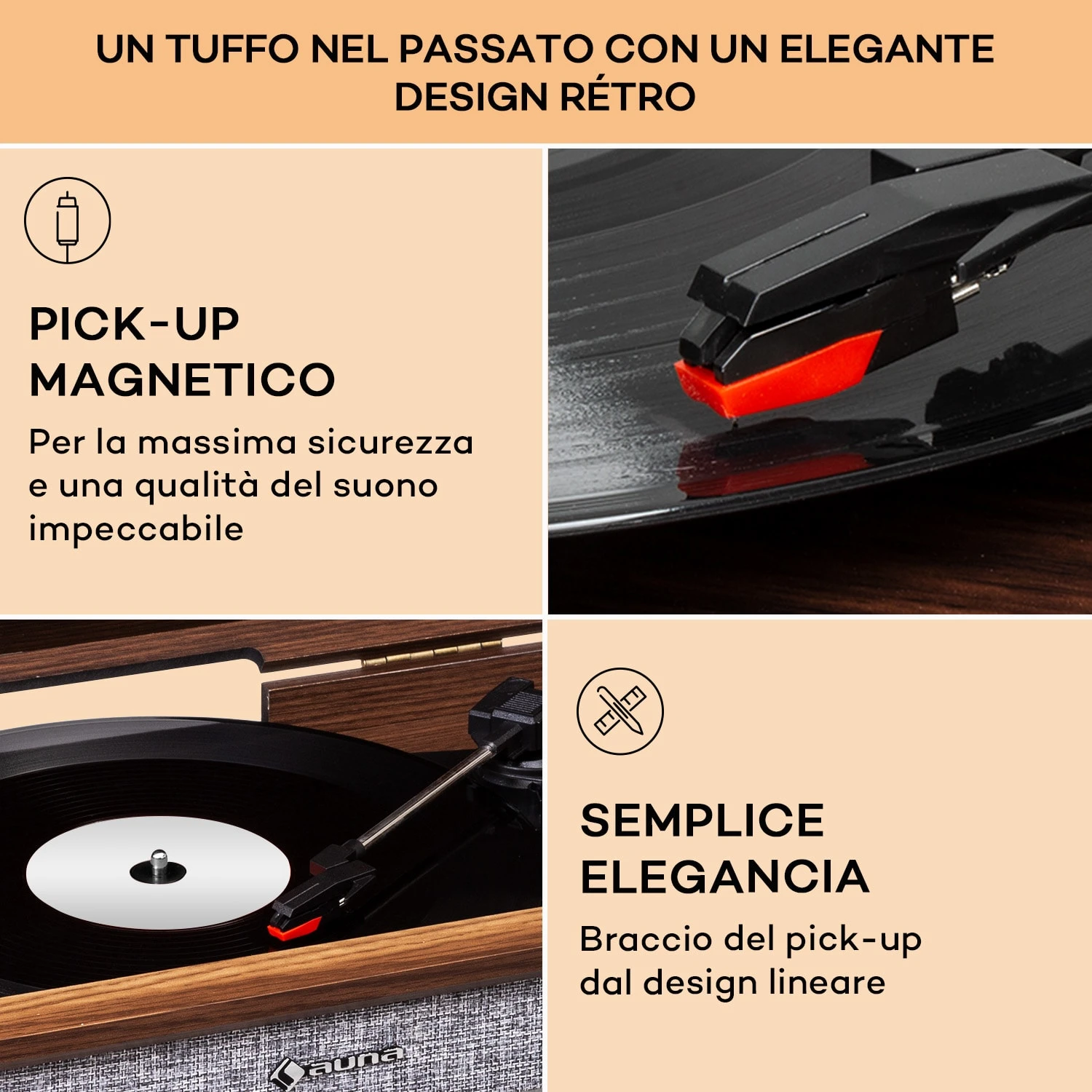 Bella Ann - Impianto Stereo Con Giradischi 7 Bella Ann - Impianto Stereo Con Giradischi - immagine 5