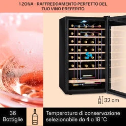Vinamour 32 Uno - Frigorifero Per Vini -Elettrodomestici Negozio 10041393 it 0003 usp