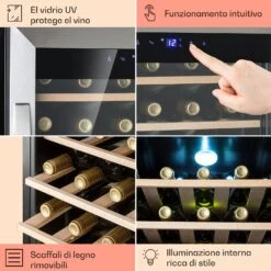 Vinamour 32 Uno - Frigorifero Per Vini -Elettrodomestici Negozio 10041393 it 0005 usp