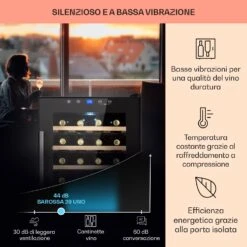 Barossa 29 Uno - Frigorifero Per Vini -Elettrodomestici Negozio 10041397 it 0004 usp
