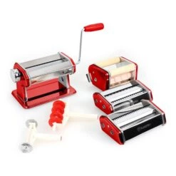 Siena Rossa Macchina Per Pasta -Elettrodomestici Negozio 60001406 yy 0005 titel 06 Klarstein Siena Rossa Pasta Maker