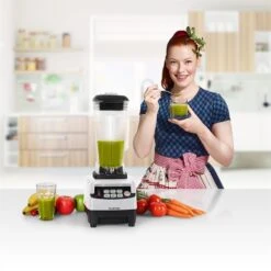 Herakles 5G Mixer Da Cucina Bianco Con Cover -Elettrodomestici Negozio 60001602 yy 0004 titel enie Klarstein Herakles 5G Powermixer reedit