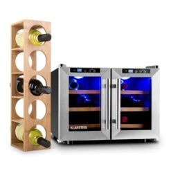 Reserva Saloon Set Da Vino 2 Pezzi Cantinetta Scaffale